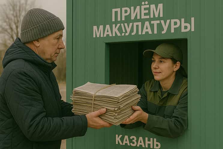 пункт приема макулатуры в казани